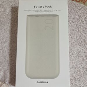 SAMSUNG バッテリーパック 20000mAh 45W急速充電