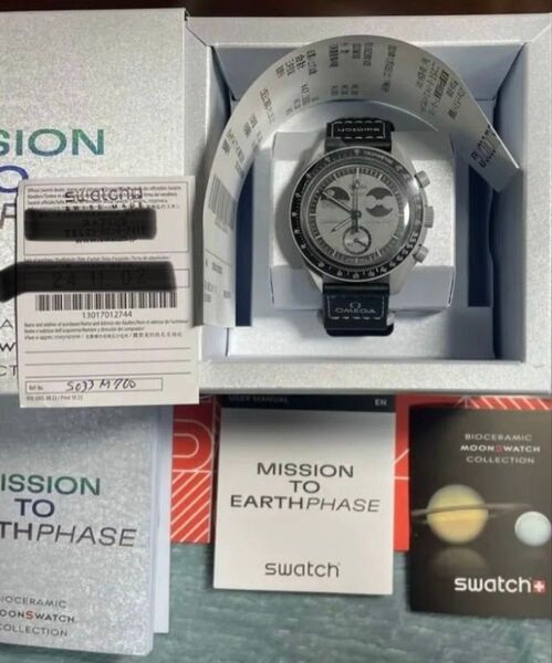 OMEGA×SWATCH MISSION TO EARTHPHASE 新品未使用