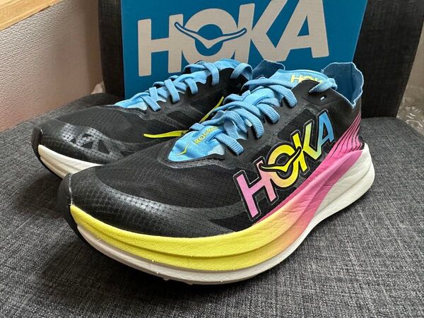 ☆美品☆ホカオネオネ(HOKA ONE ONE)ロケットX 2