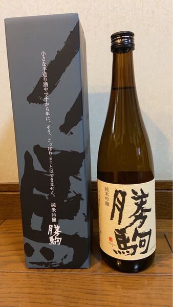 高岡市 清都酒造場 勝駒(かちこま) 純米吟醸 720ml