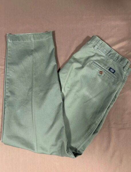 W40 90s 【DOCKERS】 TWO TUCK TROUSERS パンツ ボトムス チノスラックス ワークパンツ 古着