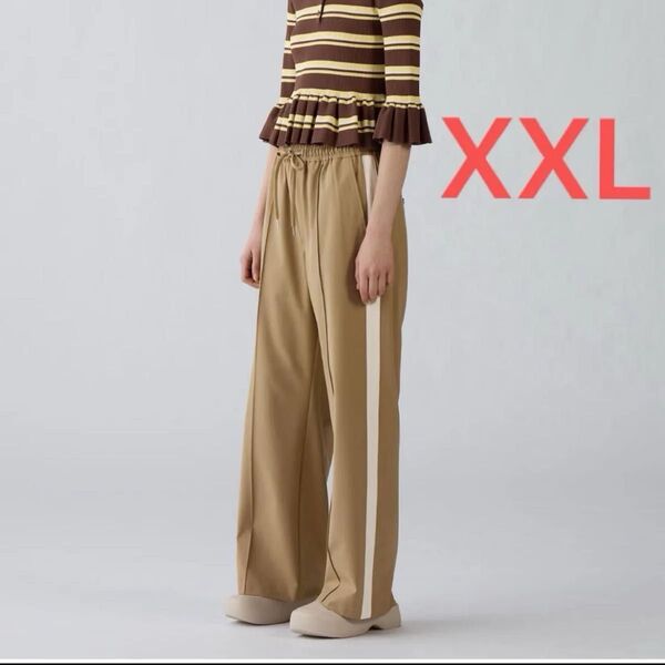GU rokh トラックパンツ ベージュ XXL ジーユー ロク
