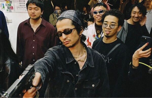 常田大希着用 Palace CK1 Relaxed Trucker Denim Jacket Black デニムジャケット