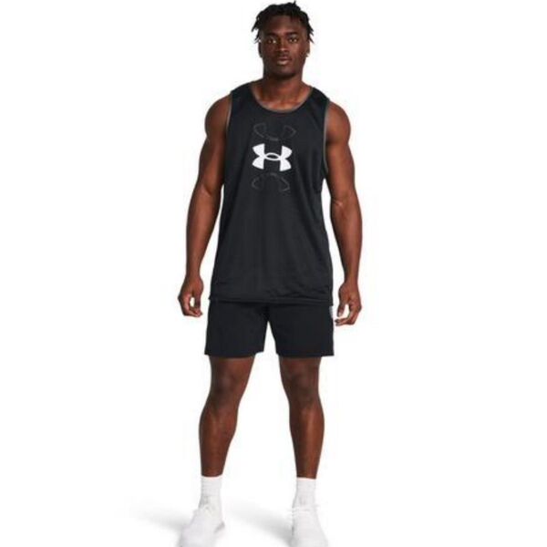 アンダーアーマー(UNDER ARMOUR)(メンズ)バスケットボールウェア ベースライン ウーブンショーツ 1383391 タグ