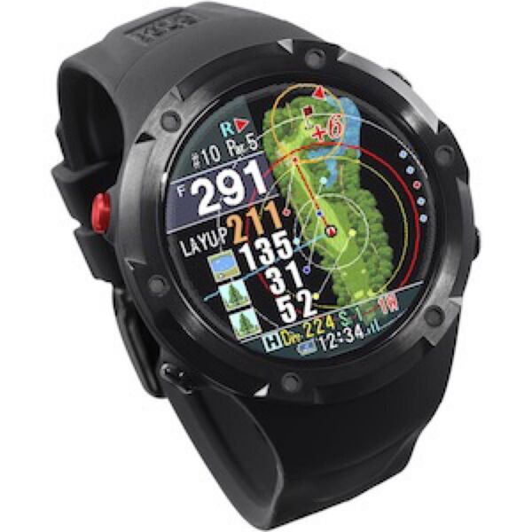 GPSゴルフナビ Shot Navi Evolve PRO ブラック×レッド