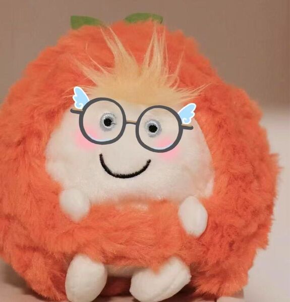 即購入可| windyちゃんぴったりフィット!みかん|15cmぬいぐるみ用の帽子