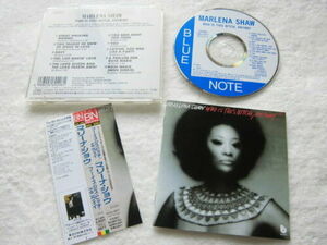 国内盤帯付 / Marlena Shaw / Who Is This Bitch, Anyway? / 名曲「Feel Like Makin' Love」収録 / Roberta Flack / Chuck Rainey / 1994