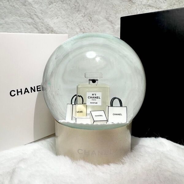 【希少】CHANEL シャネル スノードーム 2015年 香水瓶 N°5