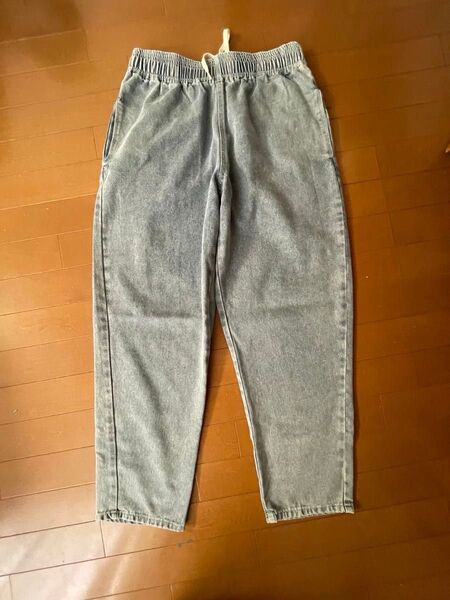 イージーパンツ デニムパンツ L