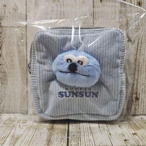 パペットスンスン ぬいぐるみ付きポーチ 新品
