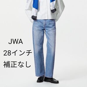 UNIQLO JW ANDERSON ストレートジーンズ 65 BLUE 28インチ