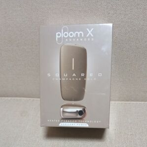 プルームエックス アドバンスド スクエアド シャンパンゴールド スターターキット