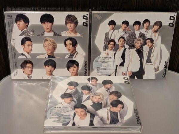 D.D./Imitation Rain (Snow Man仕様) (with SixTONES盤) (CD+DVD-B 特典なし