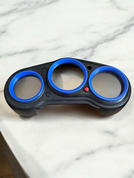 ホンダビート用 メーターリング 3点セット ブルー type1