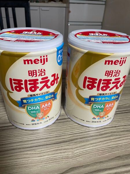 明治 ほほえみ粉ミルク800g /2缶