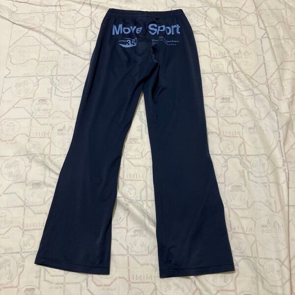 Move Sport レディースジャージパンツ ネイビーSサイズ