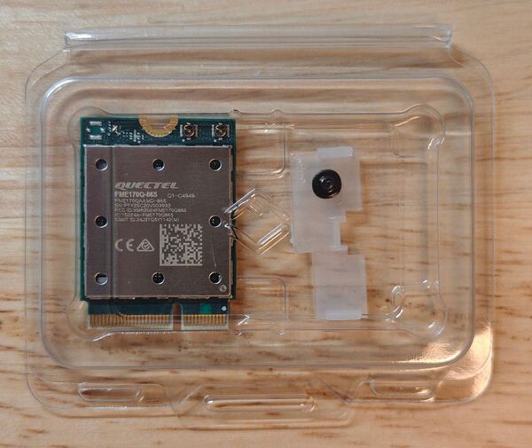 未使用 Qualcomm QCNCM865 WiFi 7 Bluetooth 5.4 NGFF 無線 LAN カード BE200
