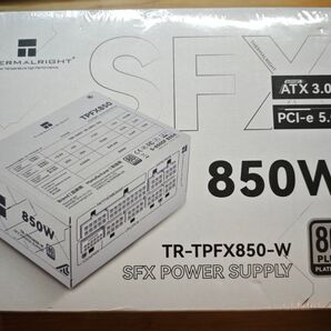 新品 未開封 THERMALRIGHT TR-TPFX850-W SFX White 850W Platinum ATX 3.0