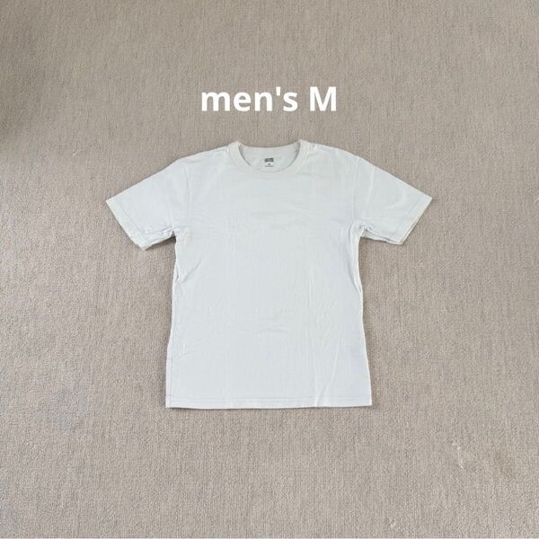 UNIQLO U ホワイト Tシャツ Mサイズ Tシャツ 半袖 白 ホワイト 半袖Tシャツ 無地 M