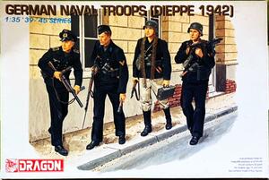 DRAGON hasegawa ハセガワ 1/35 GERMAN NAVAL TROOPS DIEPPE 1942