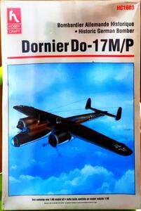 Hobby Craft Hobby Craft 1/48 Dornier do-17m/p Dornia