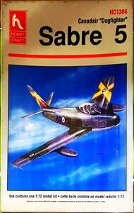 HOBBY CRAFT ホビークラフト Canadair Sabre 5 1/72