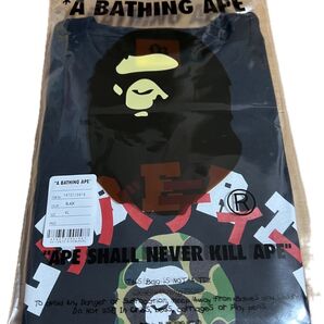 BAPE X LBWK KATAKANA COLLEGE TEE Black