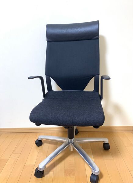 ウィルクハーン モダス Modus ドイツ製 ハイバック 本革 レザー オフィスチェアー 事務椅子 定価約30万円