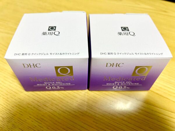 DHC 薬用Qクイックジェル モイスト&ホワイトニング 100g2個とサンプル100個