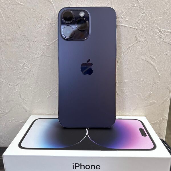 iPhone14 PRO MAX 256GB ディープパープル