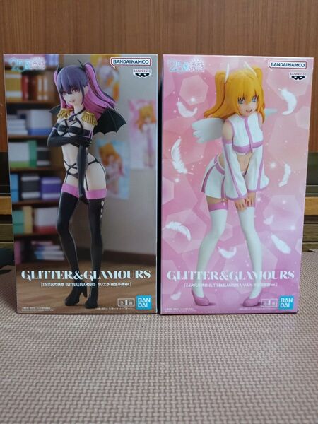 2.5次元の誘惑 GLITTER&GLAMOURS フィギュア 2体セットミリエラ〜衛生小隊 リリエル〜天使空挺隊