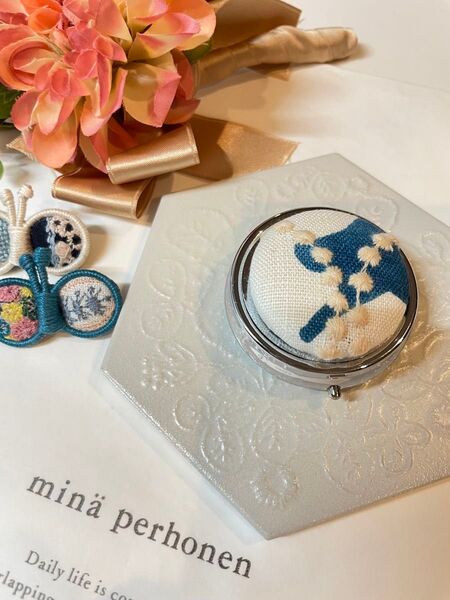 ミナペルホネン ピルケース ハンドメイド