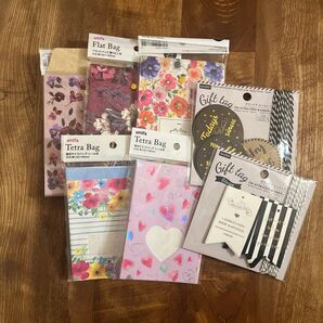 amifa DAISO ギフトバッグ ギフトタグ まとめ売り セリア