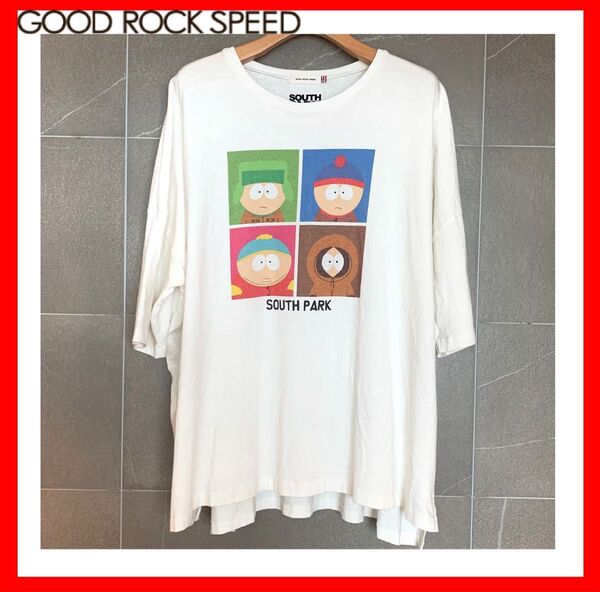 good rock speed グッドロックスピード south park Tシャツ 五分袖