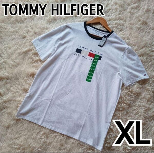 【新品タグ付き】トミーヒルフィガー TOMMY HILFIGER Tシャツ XL