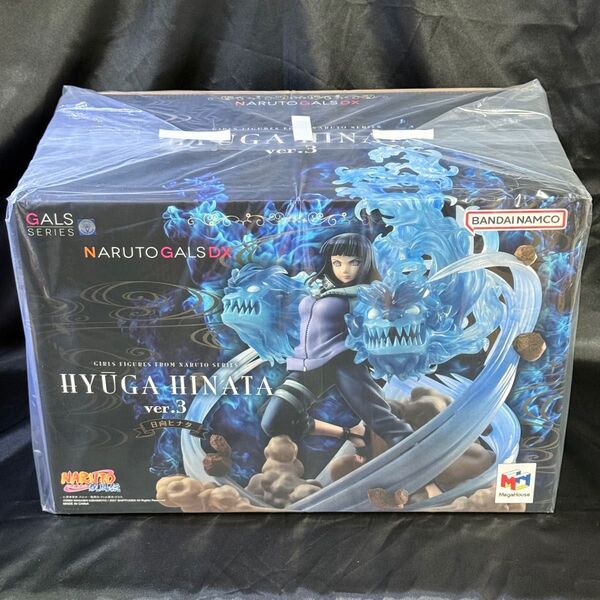 美品 NARUTOギャルズDX NARUTO-ナルト- 疾風伝 日向ヒナタ Ver.3 完成品 フィギュア メガハウス