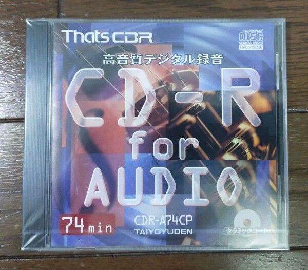 未使用未開封 太陽誘電 CD-R CDR-A74CP