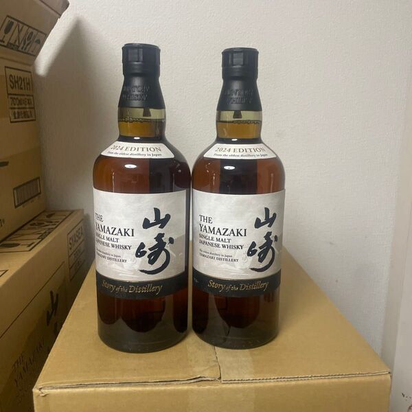 シングルモルトウイスキー 山崎 Story of the Distillery 2024 Edition 700ml 2本箱無