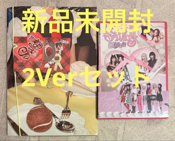 【新品未開封】UNIS SWICY 2Ver CD