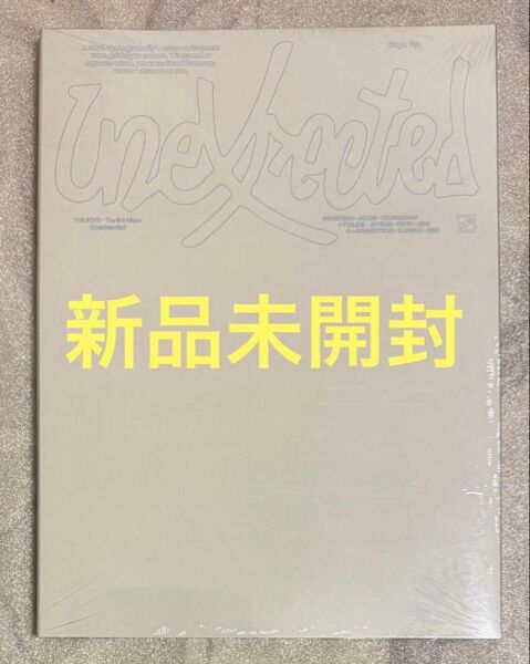 【新品未開封】THE BOYZ Unexpected Begin CD