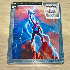 ソー:ラブ&サンダー 北米版4K UHDスチールブック 日本語収録 未開封品 加工あり