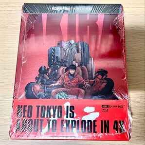 アキラ 北米版スチールブック 4K ULTRA HD + Blu-ray 未開封品