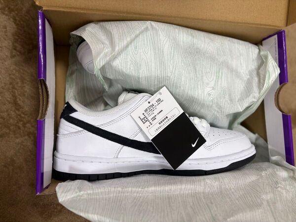 Nike SB Dunk Low Pro White/Black 27.5センチ