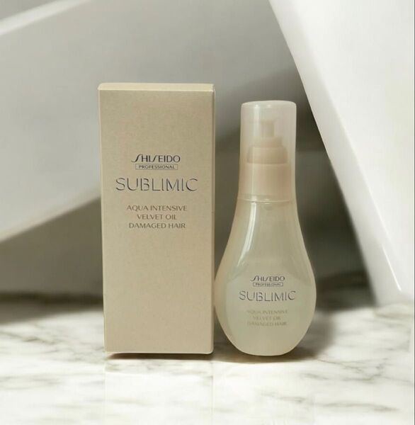 資生堂サブリミックアクアインテンシブベルベットオイル100mL