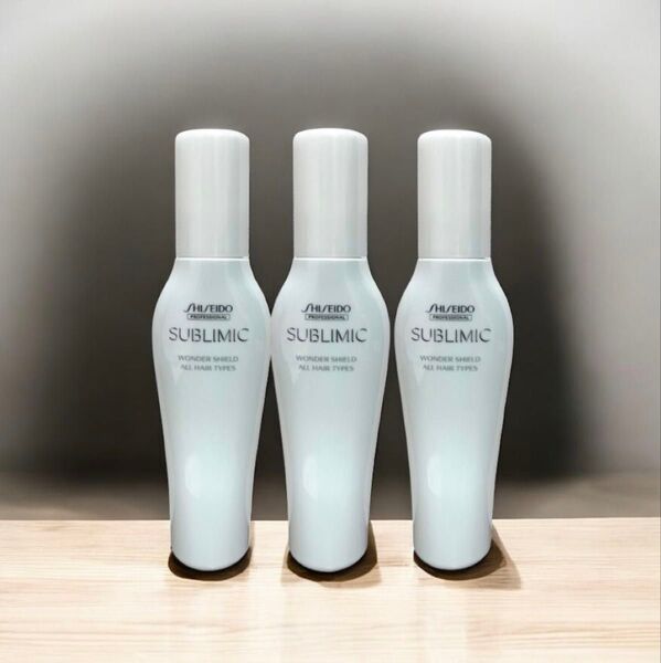 資生堂サブリミック ワンダーシールドa 125mL3本セット 箱無し