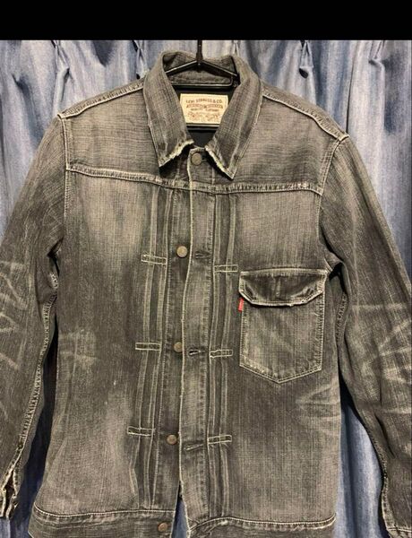 リーバイス デニムジャケット M グレー Levi's メンズ