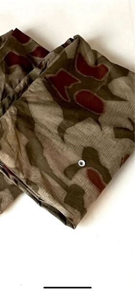ドイツ軍幕 国境警備隊 BGS スワンプカモ ツェルトバーン 軍幕 実物極上品4枚
