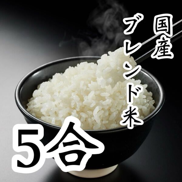 【小分け】国産ブレンド米 5合