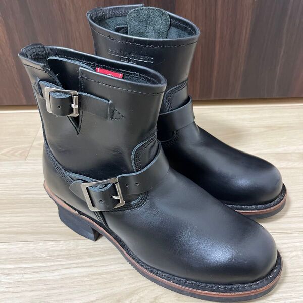 極美品!CEDAR CREST セダークレスト エンジニアブーツ 本革 25cm