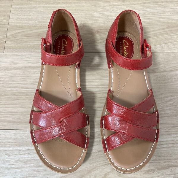 美品!Clarks(クラークス)タスティンサハラ サンダル24cm